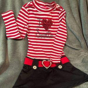 I love santa holiday dress